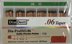 Dia-Pro Plus Gutta Percha .06 Taper 035 (60)