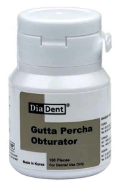 DiaDent® Gutta Percha Pellets for Obtura, Medium (100)