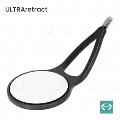 Hahnenkratt BLACK ULTRAretract Mirrors, No. 5 (3)
