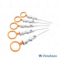Vista Apex Disposable MTA Carriers, Orange, 0.99mm (5)