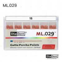 DiaDent® ML.029™ Gutta Percha 15/.02 (120)
