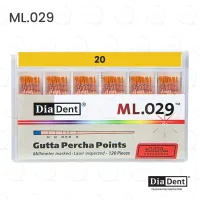 DiaDent® ML.029™ Gutta Percha 20/.02 (120)