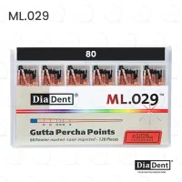 DiaDent® ML.029™ Gutta Percha 80/.02 (120)